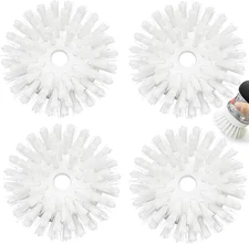 Palm Brush Refills for OXO Soap Dispensing Dish Brush - 4 Pack Cleaning Replacem