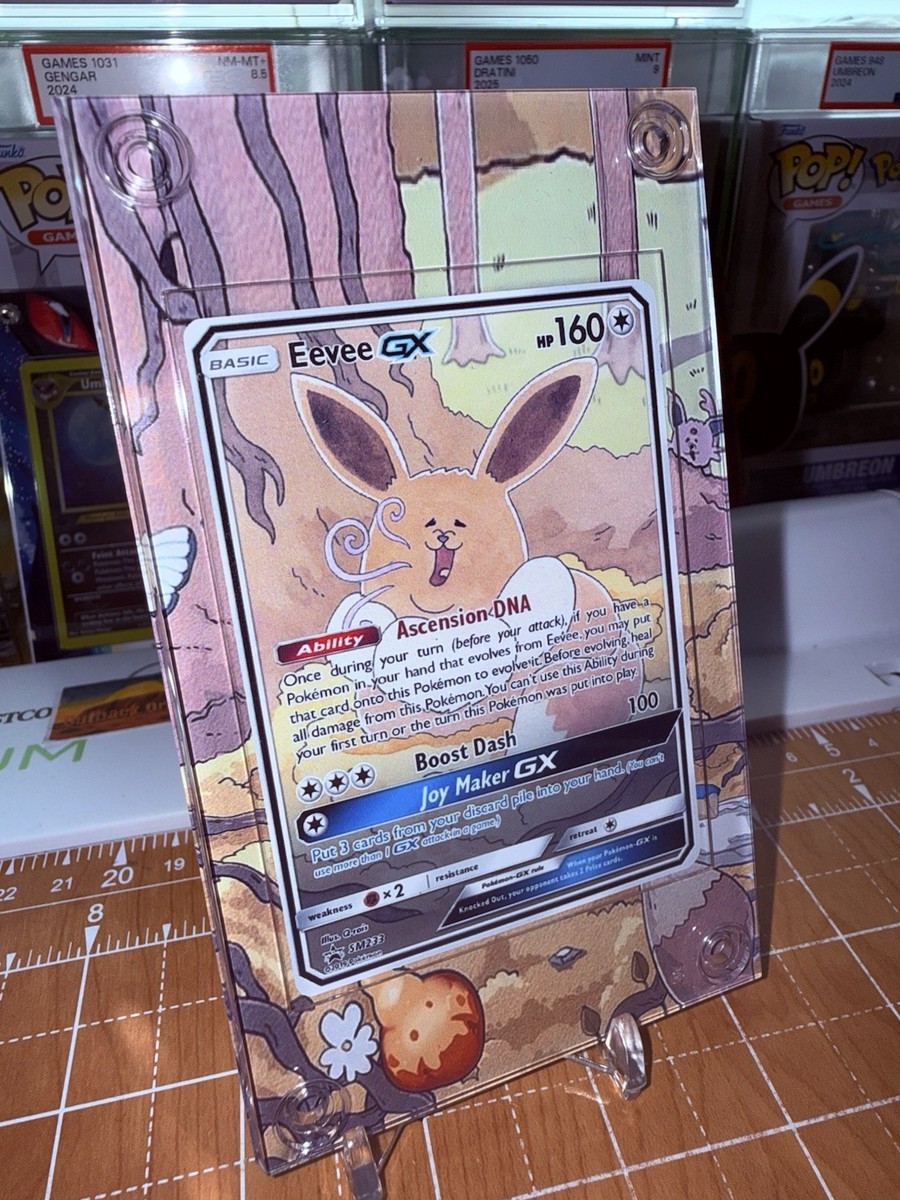 Eevee GX SM233 Pokemon Sun and Moon Black Star Promo Full Art