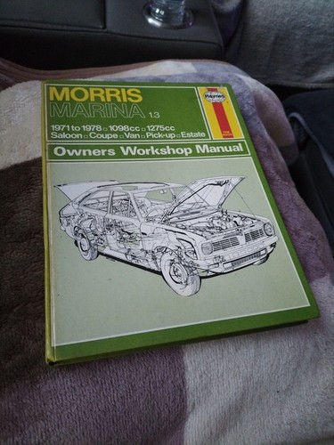 Haynes Workshop Manual For Morris Marina - Picture 1 of 5