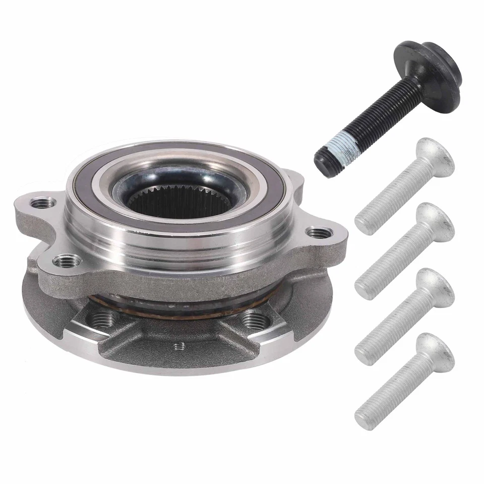 2X Pair Front Wheel Hub Bearing Assembly For Audi A4 A5 Quattro A6 A7 Allroad Q5 Foto 2 de 4