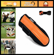 Golf Wrist Brace Swing Trainer - Ambidextrous Hinge Support for Practice Train