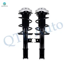 Pair Front L-R Quick Complete Strut To 2014-2018 Mercedes-Benz CLA250 FWD