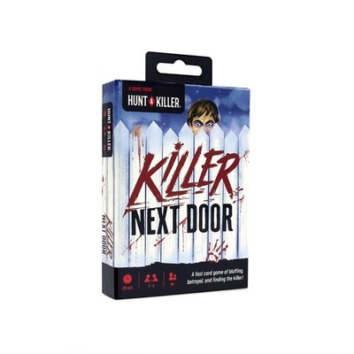 Hunt A Killer: Killer Next Door, Fun 1 x 3.9 x 5.4 inches, Red and Black 