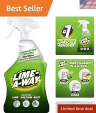 Versatile 32oz Bathroom Cleaner - Removes Lime, Rust, and Calcium Effortlessly 0.37 per fl oz