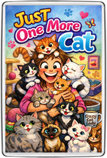 Just One More Cat Fridge Magnet Gift Crazy Cat Lady Lover 😻🐾💖 Fun