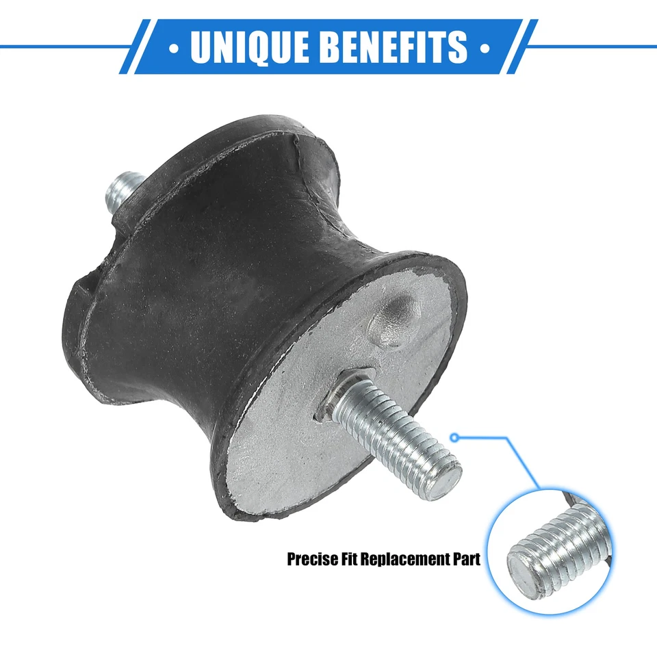 Montaje de transmisión automática 2 piezas apto para BMW 325is 1992-1995 goma negra Foto 3 de 4