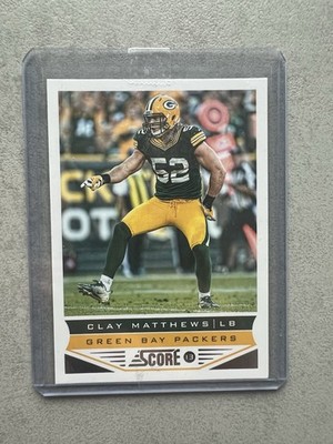 Clay Matthews Green Bay Packers Panini Score NFL American Football 2013