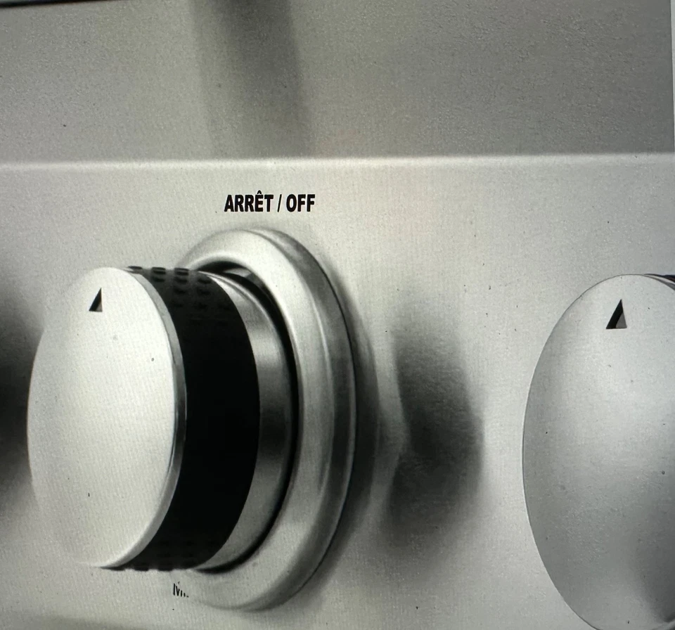 Parrilla de gas portátil de 3 quemadores NXR, inoxidable, mesa, camping, puerta trasera Foto 4 de 4