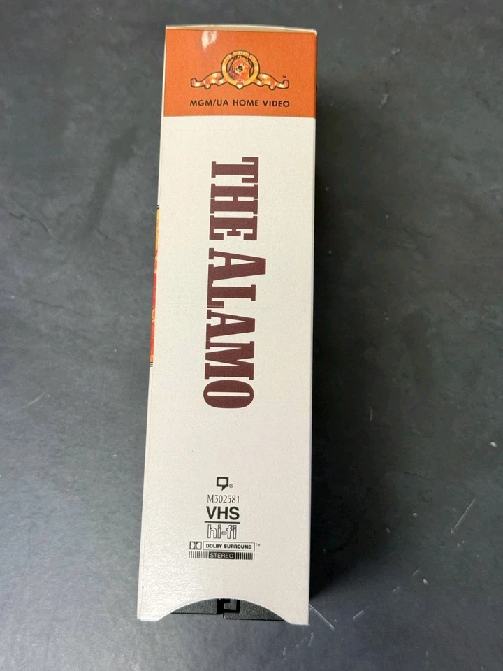 THE ALAMO Original Uncut Version VHS 1995 John Wayne, Frankie Avalon - Image 3 of 4