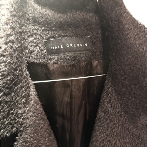 Dale Dressin Leather coat Alpaca & Wool Natural fibers heavy dress trench LG