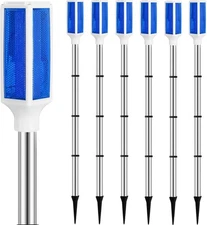 Solar Powered Driveway Markers with Reflector Lights for Outdoor Landscape Snow