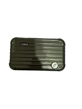 RIMOWA EVA Air First Class Amenity Kit Toiletry Travel Hard Case Metallic Green