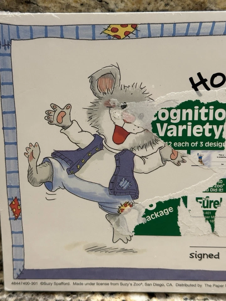 Premios de reconocimiento Suzy's Zoo ¡Lo hiciste! 36 Certificados Estudiantiles Profesores NUEVO Foto 2 de 4