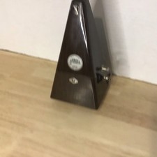Vintage metronome PRIM, Czechoslovakia 50-60-s, wooden case, works! RARE