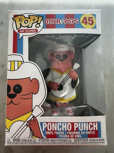Funko Pop! Poncho Punch 45 Otter Pops Ad Icons Vinyl Figure