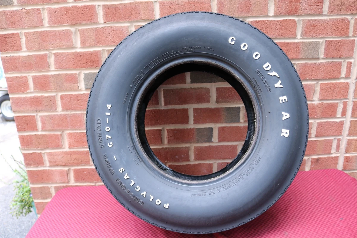 Goodyear Performance Tires, with Vintage Car Part for sale | eBay