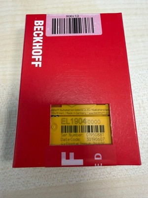 Beckhoff EL1904 EtherCAT-Klemme 4-Kanal Digital-Eingang TwinSAFE
