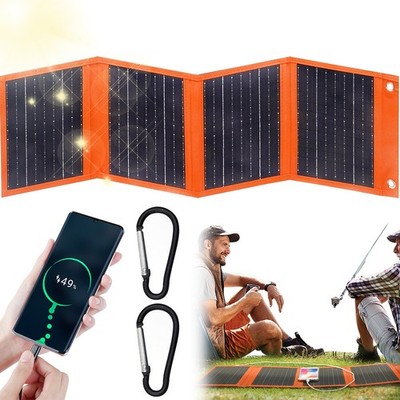 Solarpanel 20W Faltbar Tragbar Solarmodule für Boat Camping Wohnmobil Portable