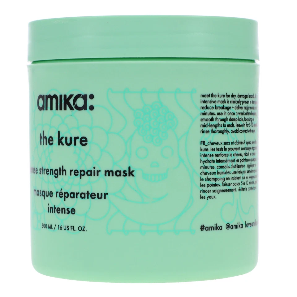 Máscara reparadora intensa Amika The Kure 16,9 oz Foto 2 de 4