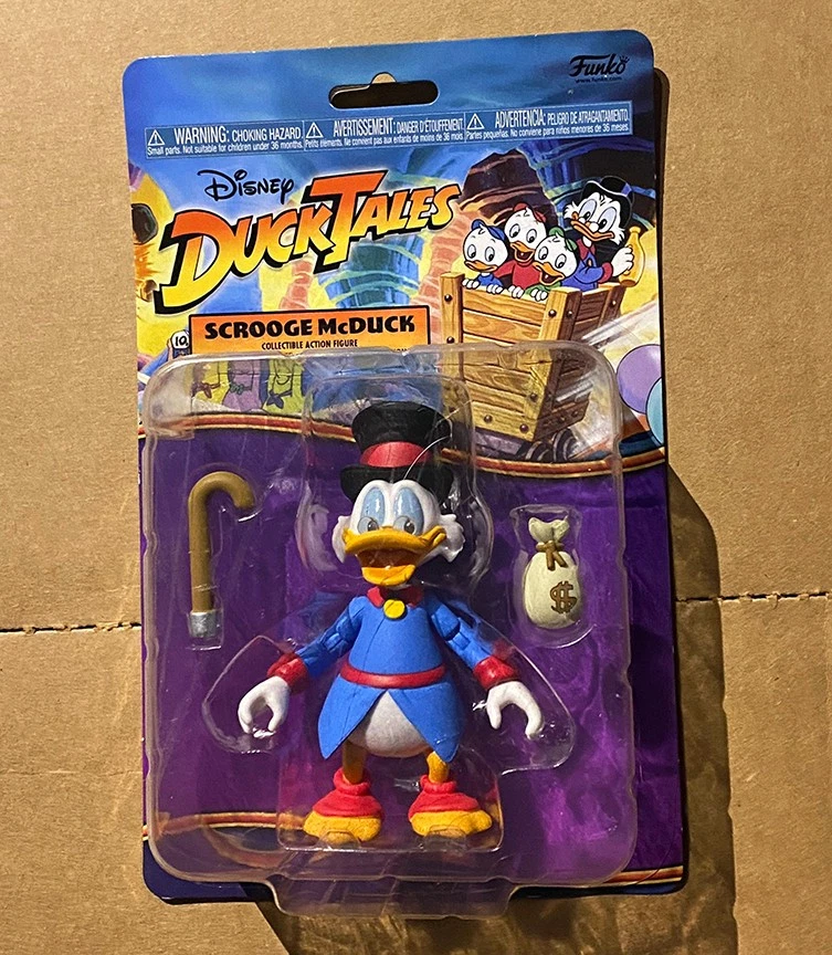 Figura de acción coleccionable DuckTales UNCLE SCROOGE Funko clásico Disney tarde Foto 3 de 4
