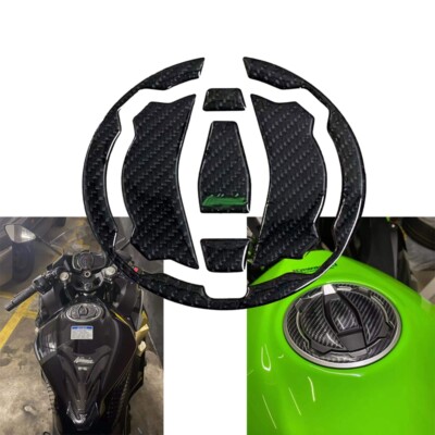 Gas Tank Fuel Cap Cover Protector Pad For Kawasaki Ninja 650/400