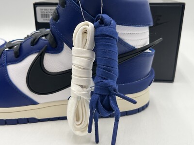 New Nike Dunk High Ambush Deep Royal Size 11.5 Authentic Rare Blue