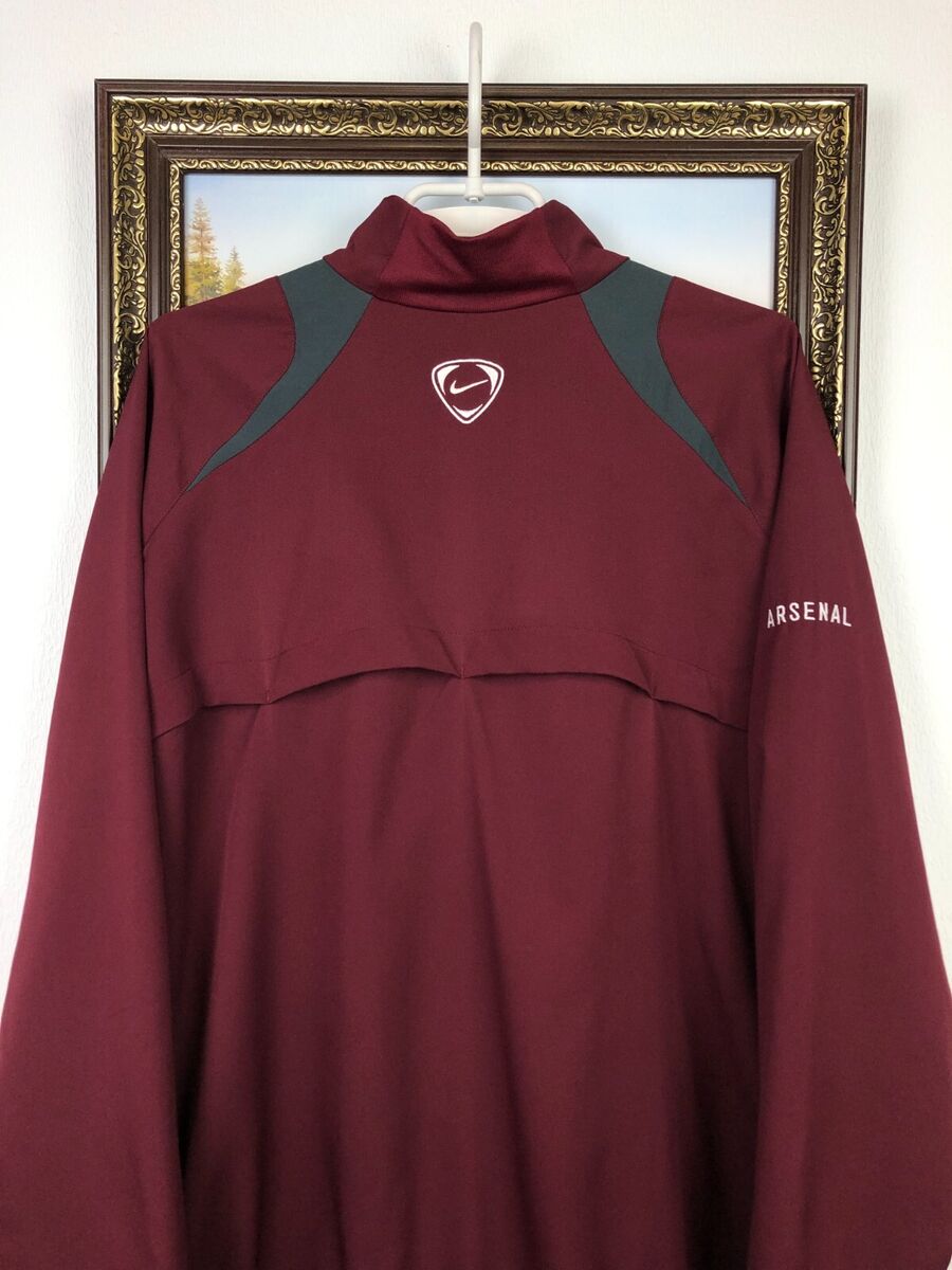 Vintage Nike Arsenal Football Jacket O2 Track Top Mens Vintage Nike Arsenal Football Jacket O2 Track Top Mens