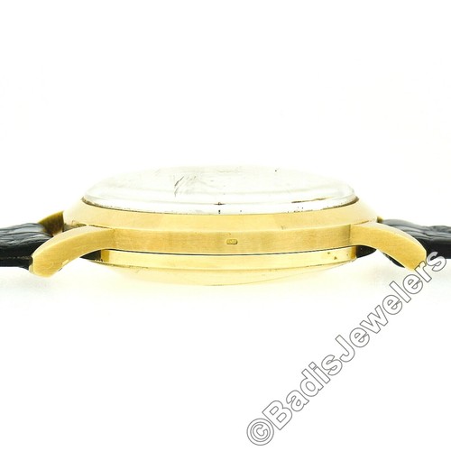 Jaeger LeCoultre 18k Gold Memovox Automatic 37mm Mechanical Alarm Wrist Watch - Picture 5 of 10