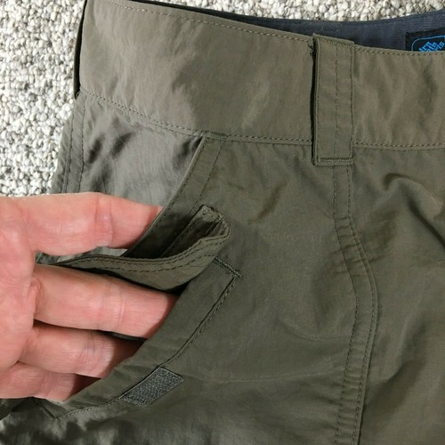 Eastern Mountain Sports Shorts Womens 6-R Brown Cargo Nylon Pockets Hiking Wear - Picture 4 of 12