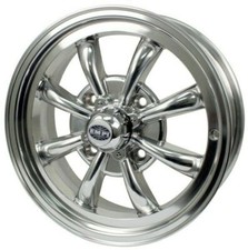 15 X 5-12 Vw Bug 4 Lug Polished Empi 8 Spoke Wheel Includes Cap-valve Stem 15 X 5-12 Vw Bug 4 Lug Polished Empi 8 Spoke Wheel Includes Cap-valve Stem