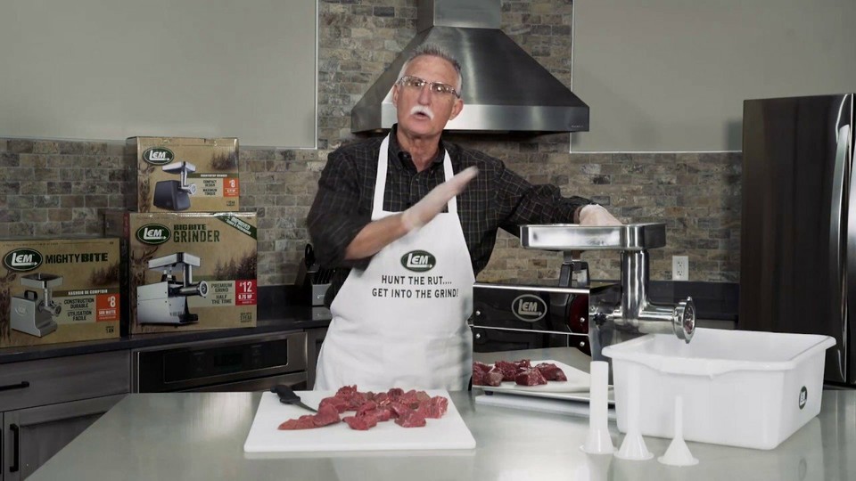 LEM Big Bite Meat Grinder 5 + 11pc Grinder Cleaning Kit eBay