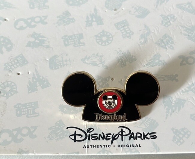 Disneyland Mickey Ears Hat Pin Mickey Mouse Club Walt Disney Pin Disneyland