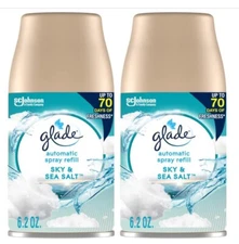 Glade Automatic Spray Refill, Air Freshener for Home and Bathroom, Sky & Sea Sal