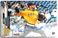 James Marvel 2020 Topps Chrome AUTOGRAPHED RC #EA-JMA - Pittsburgh Pirates