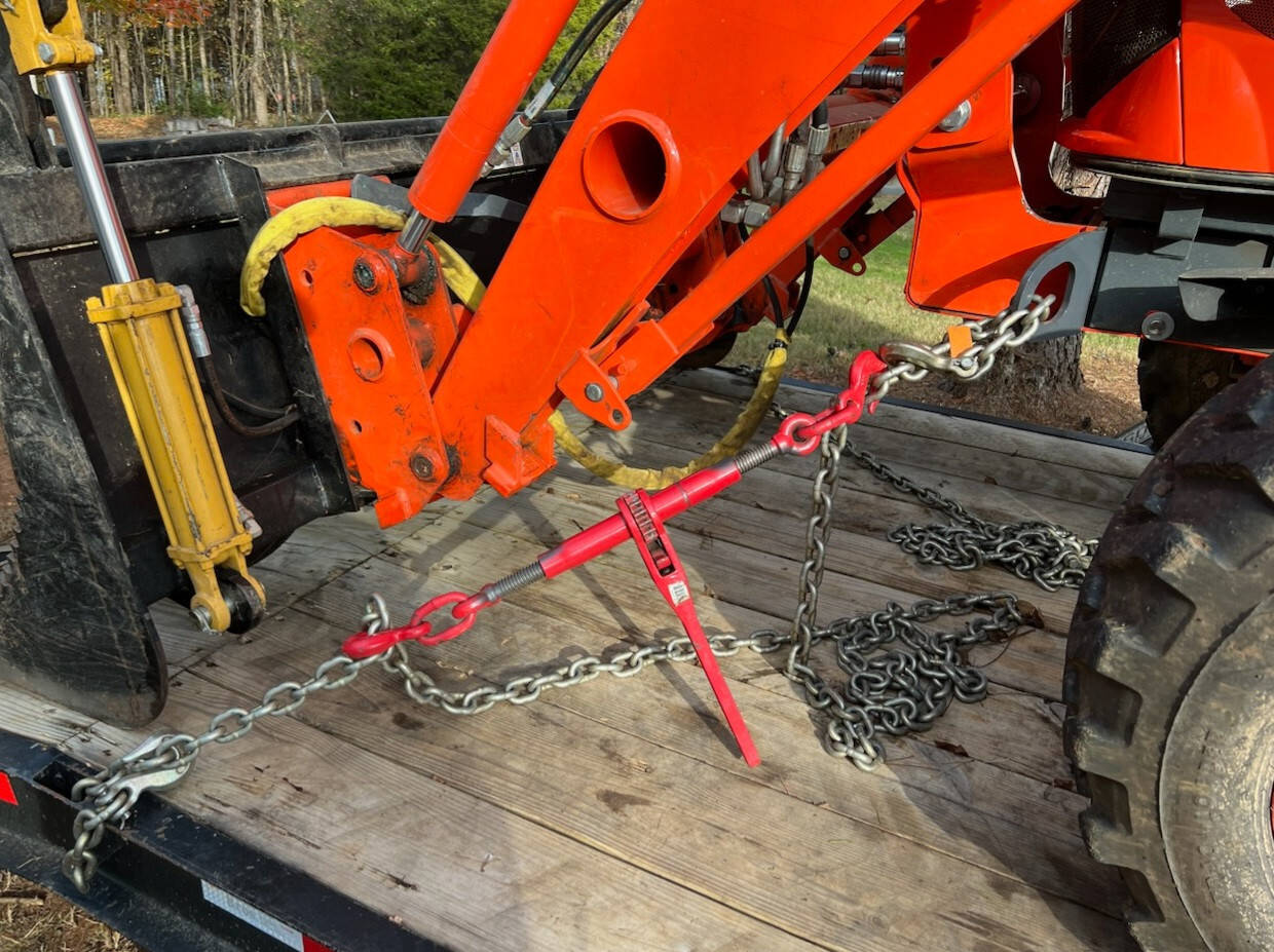 Kubota L & MX Series Front Tie Down Loops | eBay