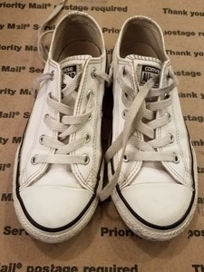 leather converse size 1