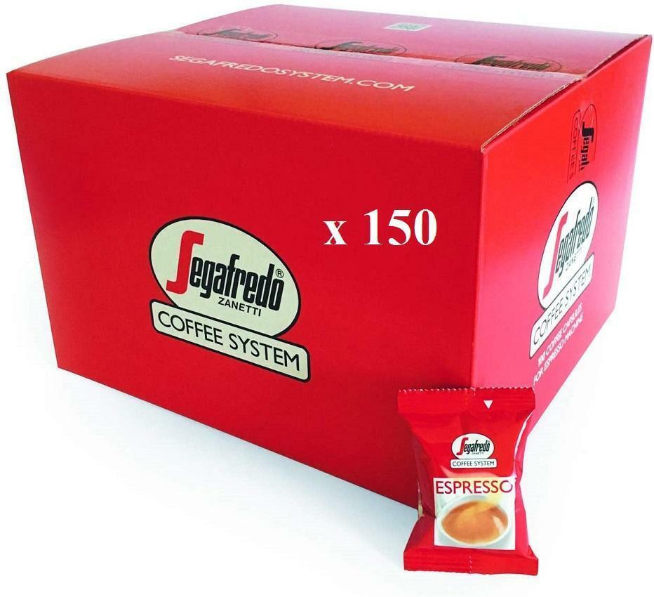 SEGAFREDO ZANETTI 150 CAPSULE ESPRESSO COFFEE SYSTEM