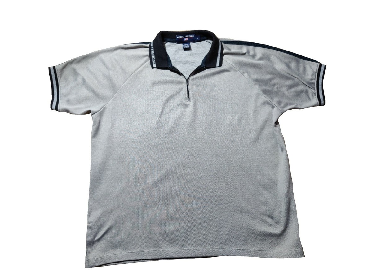 トップス Vintage polo Ralph Lauren Vintage POLO SPORT Ralph Lauren Collared Shirt with Zipper