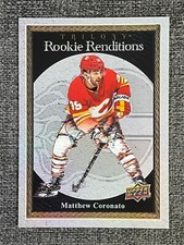 Matthew Coronato 2023-24 Upper Deck Trilogy Hockey Rookie Renditions #RR-14