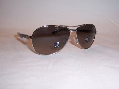 New Oakley Sunglasses FEEDBACK OO4079-40 CHROME/GREY AUTHENTIC