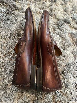 Magnanni Tonio Bit Loafer 20309 Dark Brown Leather Size 9 M 