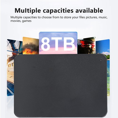 1-30TB USB Hard Drive Reliable & Durable Rapid Data Speed Good Compatibility - Afbeelding 5 van 68