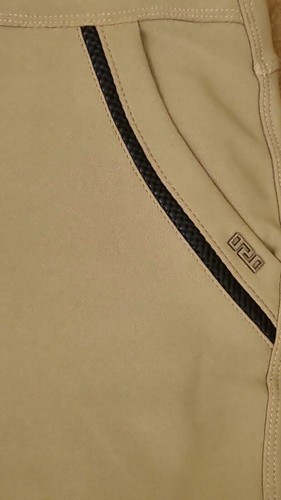 Ladies Coloured Elasticated Pocket Leggings/Trousers By Yu & Me - Picture 3 of 5