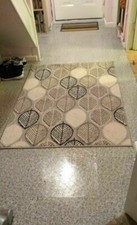 GREY GRANITE EFFECT SELF ADHESIVE STICK ON VINYL FLOORING FLOOR TILES KITCHEN