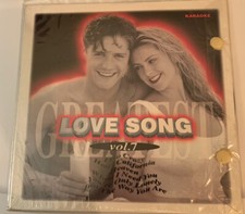 GREATEST LOVE SONG VOLUME 7 Laserdisc LD KARAOKE Holy Sound Production