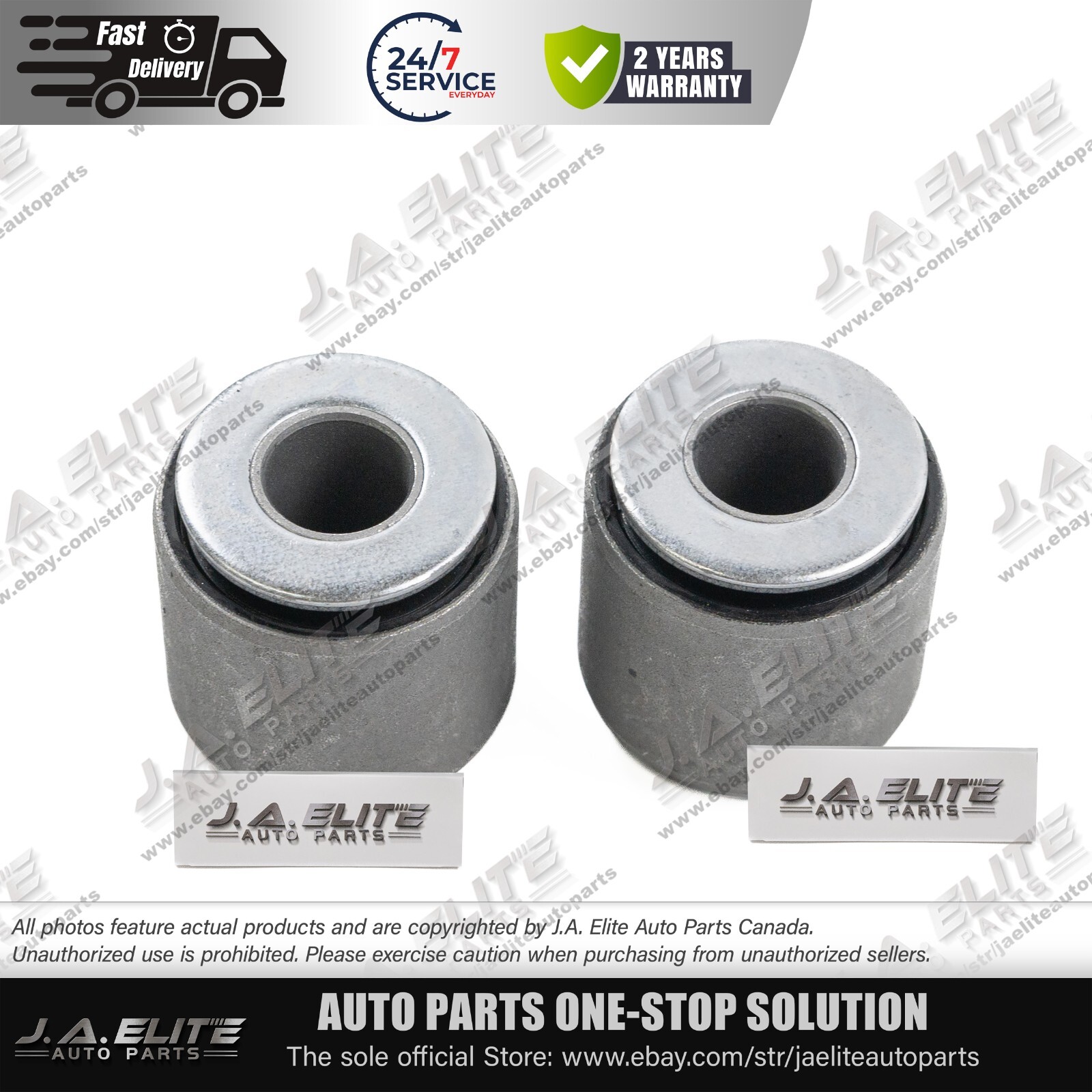 2pcs Front Shock Absorber Bushing 🚀 Maserati Levante, 670106260