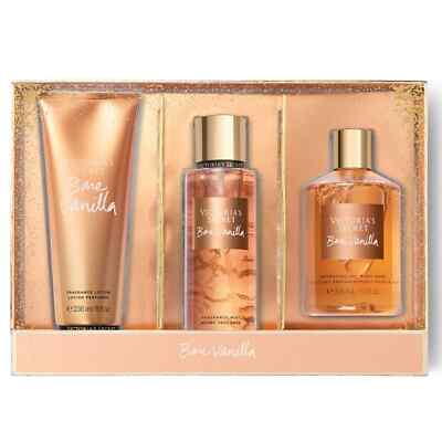 Victoria’s Secret (bare vanilla 3 set) Victoria's Secret Bare Vanilla Fragrance Mist & Lotion Set