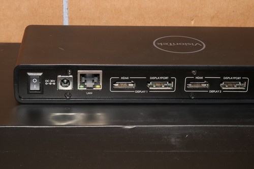 VISIONTEK UNIVERSAL DUAL 4K MONITOR LAPTOP DOCKING STATION HDMI DP VT4000 . - Picture 6 of 12