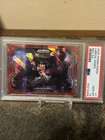 20-21 Panini Prizm Lebron James Red Cracked Ice Kobe Tribute Card PSA 10