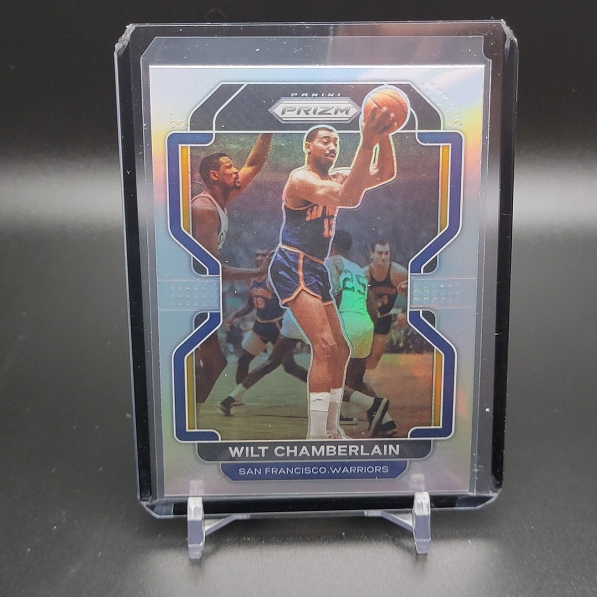 その他 2021 Prizm Wilt Chamberlain PSA 10 2021-22 Prizm WILT CHAMBERLAIN #260 SILVER HOLO PRIZM SP San